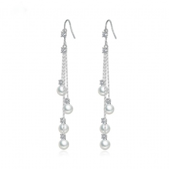 Cubic Zircon Earrings E1172