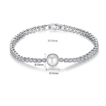 Cubic Zircon Bracelets B289