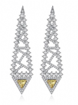 Bridal-jewelry-Cubic-Zircon-Earrings-E1452