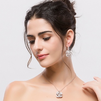 Bridal-jewelry-Cubic-Zircon-Earrings-E1454