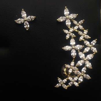 Bridal-jewelry-Cubic-Zircon-Earrings-E1455
