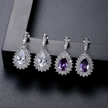 Bridal-jewelry-Cubic-Zircon-Earrings-E1461