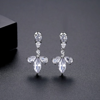 Bridal-jewelry-Cubic-Zircon-Earrings-E1465