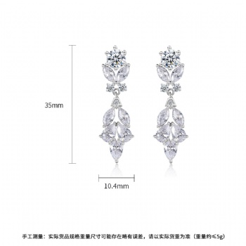 Bridal-jewelry-Cubic-Zircon-Earrings-E1466