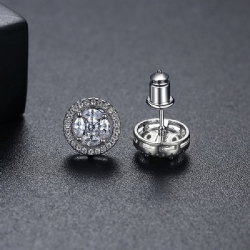 Bridal-jewelry-Cubic-Zircon-Earrings -E1326
