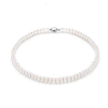 Natural Pearl Sterling-Silver- Necklace SN05