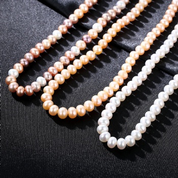 Natural-Pearl-Sterling-Silver--Necklace-SN06