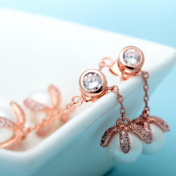 Bridal-jewelry-Cubic-Zircon-Earrings-E1482