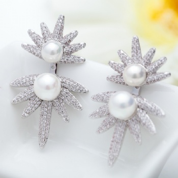 Bridal-jewelry-Cubic-Zircon-Earrings-E1483