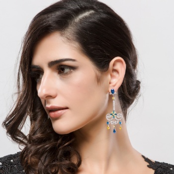 Bridal-jewelry-Cubic-Zircon-Earrings-E1485