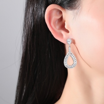 Bridal-jewelry-Cubic-Zircon-Earrings-E1487