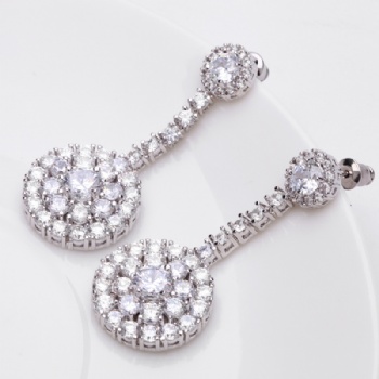 Bridal-jewelry-Cubic-Zircon-Earrings-E1491
