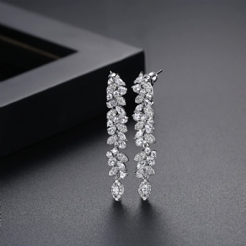 Bridal-jewelry-Cubic-Zircon-Earrings-E1496