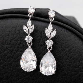 Bridal-jewelry-Cubic-Zircon-Earrings-E1499