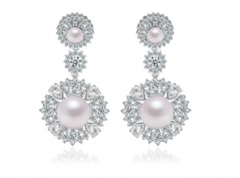 Bridal-jewelry-Cubic-Zircon-Earrings-E1504