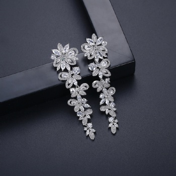 Bridal-jewelry-Cubic-Zircon-Earrings-E1519