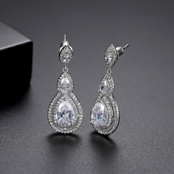 Bridal-jewelry-Cubic-Zircon-Earrings-E1520