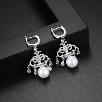 Bridal-jewelry-Cubic-Zircon-Earrings-E1537