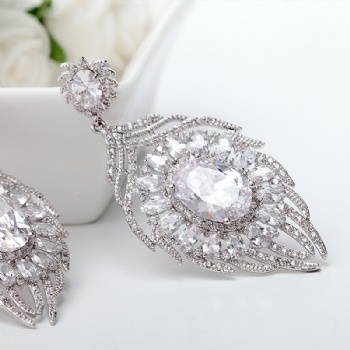 Bridal-jewelry-Cubic-Zircon-Earrings-E1543