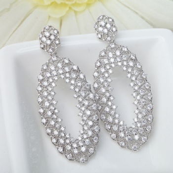 Bridal-jewelry-Cubic-Zircon-Earrings-E1542