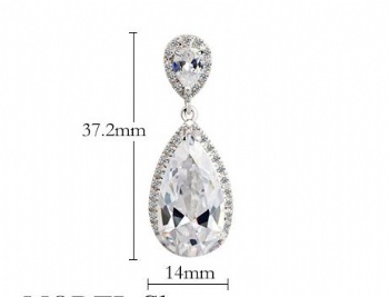 Bridal-jewelry-Cubic-Zircon-Earrings-E1557