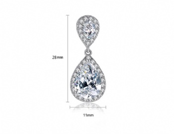 Bridal-jewelry-Cubic-Zircon-Earrings-E1555