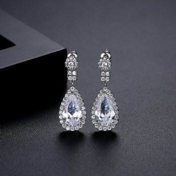Bridal-jewelry-Cubic-Zircon-Earrings-E1549