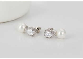Bridal-jewelry-Cubic-Zircon-Earrings-E1550