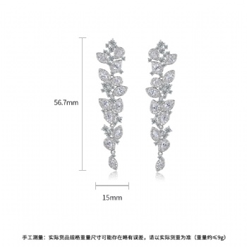 Bridal-jewelry-Cubic-Zircon-Earrings-E1591