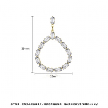 Bridal-jewelry-Cubic-Zircon-Earrings-E1606