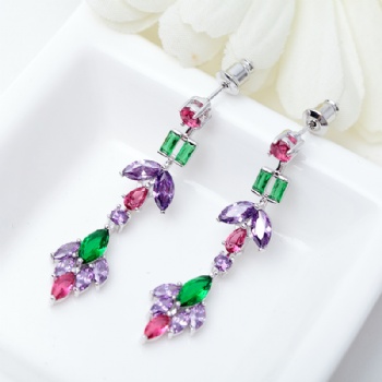 Bridal-Jewelry-Cubic-Zircon-Earrings-E1643