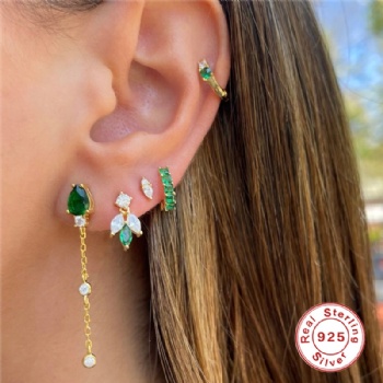Fashion-Sterling-Silver--Earrings--NE69