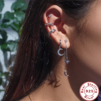 Fashion-Sterling-Silver--Earrings--NE71