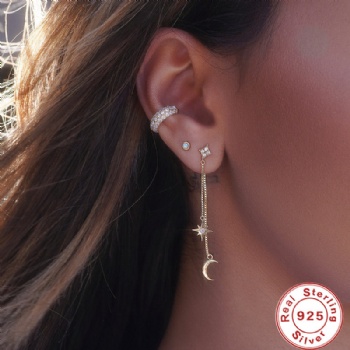 Fashion-Sterling-Silver--Earrings--NE71