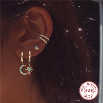 Fashion-Sterling-Silver--Earrings--NE73
