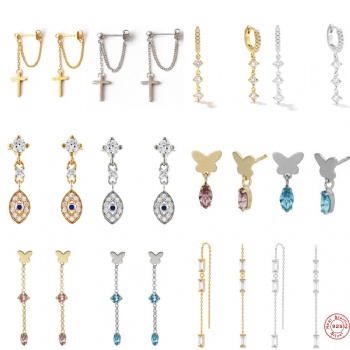 Fashion-Sterling-Silver--Earrings--NE75