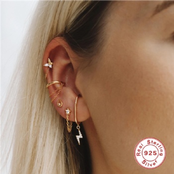 Fashion-Sterling-Silver--Earrings--NE92