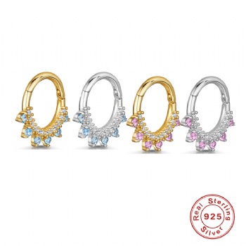 Fashion-Sterling-Silver--Earrings--NE76