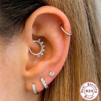 Fashion-Sterling-Silver--Earrings--NE76