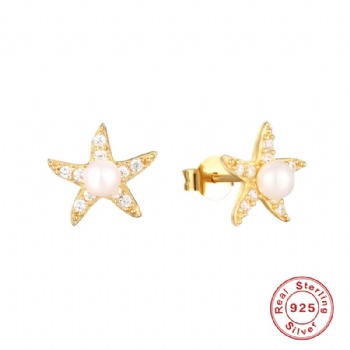Fashion-Sterling-Silver--Earrings--NE95