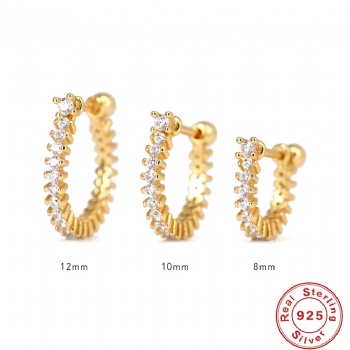 Fashion-Sterling-Silver--Earrings--NE97