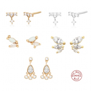 Fashion-Sterling-Silver--Earrings--NE99
