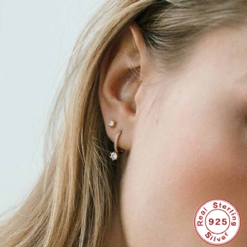 Fashion-Sterling-Silver--Earrings--NE77