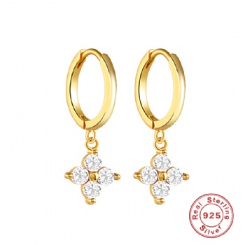 Fashion-Sterling-Silver--Earrings--NE114