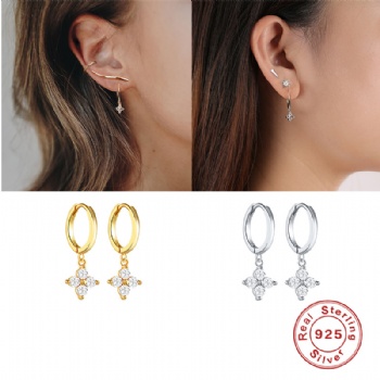 Fashion-Sterling-Silver--Earrings--NE114