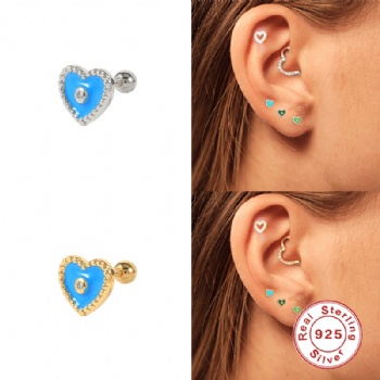 Fashion-Sterling-Silver--Earrings--NE116
