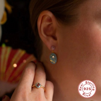 Fashion-Sterling-Silver--Earrings--NE120
