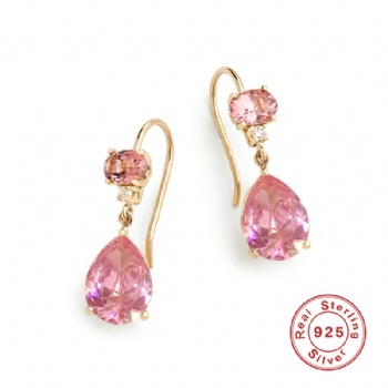Fashion-Sterling-Silver--Earrings--NE81