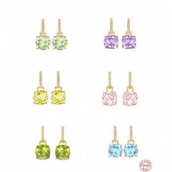 Fashion-Sterling-Silver--Earrings--NE84