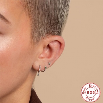 Fashion-Sterling-Silver--Earrings--NE83